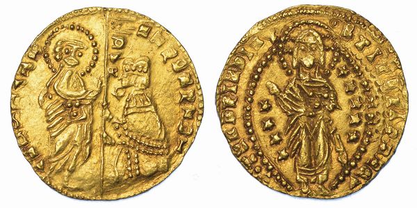 BEILICATI TURCHI D'ANATOLIA - DOMINAZIONE OTTOMANA DELL'ASIA MINORE (XIV-XX sec.). SIGNORIA INCERTA ATTORNO AL XV SECOLO. Imitazione orientale del ducato veneziano.  - Asta Numismatica - Associazione Nazionale - Case d'Asta italiane