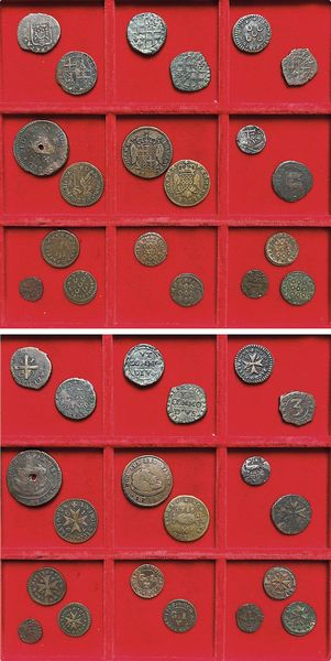 MALTA. Lotto di venti monete.  - Asta Numismatica - Associazione Nazionale - Case d'Asta italiane