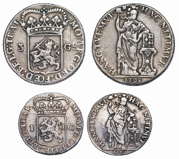 PAESI BASSI - UTRECHT. Lotto di due monete.  - Asta Numismatica - Associazione Nazionale - Case d'Asta italiane