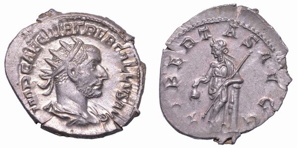 TREBONIANO GALLO, 251-253. Antoniniano, anno 252. Roma.  - Asta Numismatica - Associazione Nazionale - Case d'Asta italiane