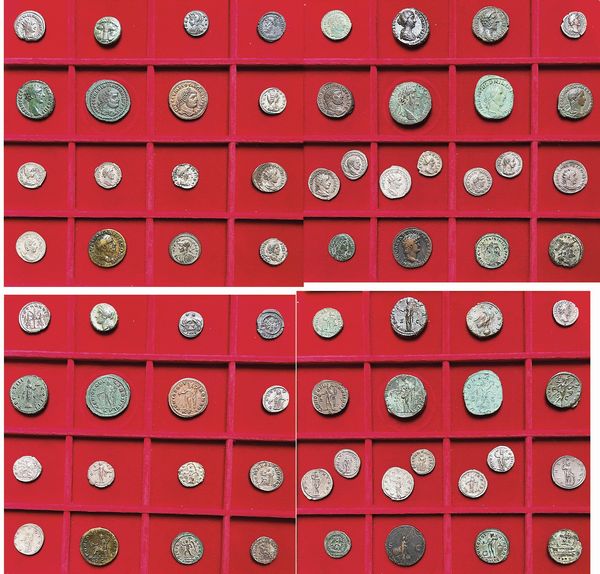 IMPERO ROMANO E VARIE. Lotto di 35 monete.  - Asta Numismatica - Associazione Nazionale - Case d'Asta italiane