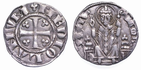 MILANO. ETA' COMUNALE, MET� XIII - INIZIO XIV SECOLO. Ambrosino piccolo.  - Asta Numismatica - Associazione Nazionale - Case d'Asta italiane