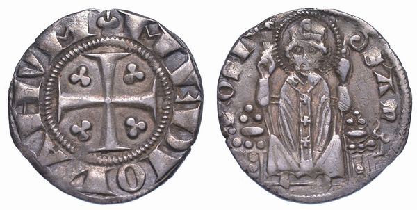 MILANO. ETA' COMUNALE, MET� XIII - INIZIO XIV SECOLO. Ambrosino piccolo.  - Asta Numismatica - Associazione Nazionale - Case d'Asta italiane
