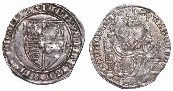 MILANO. FILIPPO MARIA VISCONTI, 1412-1447. Grosso da 2 Soldi.  - Asta Numismatica - Associazione Nazionale - Case d'Asta italiane