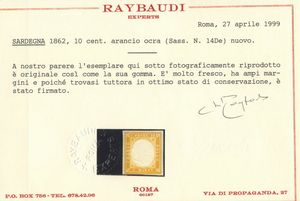 Sardegna IV emissione - Interessante insieme.  - Asta Francobolli e Storia Postale - Associazione Nazionale - Case d'Asta italiane