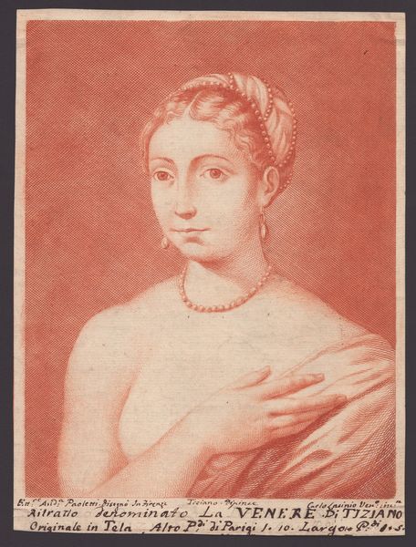 Carlo Lasinio : Venere  - Asta Stampe antiche e moderne, disegni e carte geografiche - Associazione Nazionale - Case d'Asta italiane