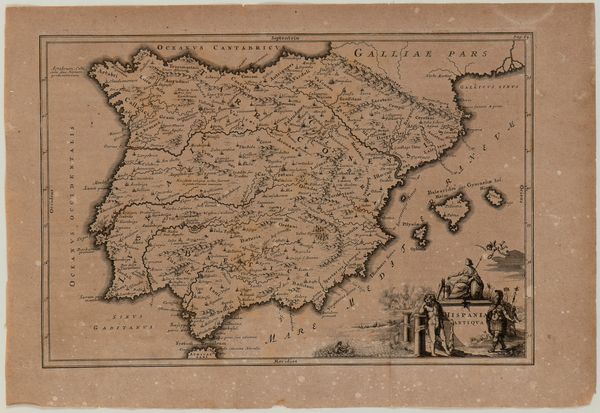 Christoph Cellarius : Hispania Antiqua  - Asta Stampe antiche e moderne, disegni e carte geografiche - Associazione Nazionale - Case d'Asta italiane