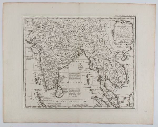 Nieuwe en Naukeurige Kaart van Het Ryk des Grooten Mogols en der Indien  - Asta Stampe antiche e moderne, disegni e carte geografiche - Associazione Nazionale - Case d'Asta italiane