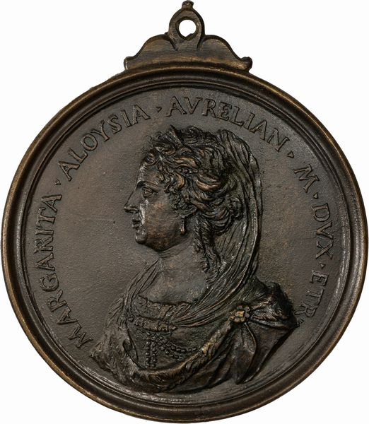 Antonio Francesco Selvi : Medaglia commemorativa di Margherita Luisa d'Orleans  - Asta Numismatica - Associazione Nazionale - Case d'Asta italiane