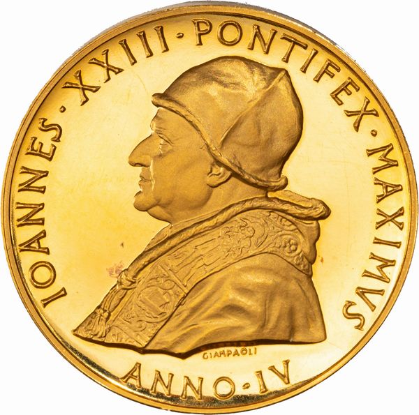 Medaglia annuale Giovanni XXIII  - Asta Numismatica - Associazione Nazionale - Case d'Asta italiane