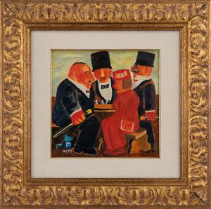 Franz Borghese : Personaggi  - Asta Asta di arte moderna e contemporanea - Associazione Nazionale - Case d'Asta italiane