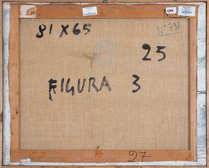 RODOLFO  ARICO' : Figura 3  - Asta Asta di arte moderna e contemporanea - Associazione Nazionale - Case d'Asta italiane