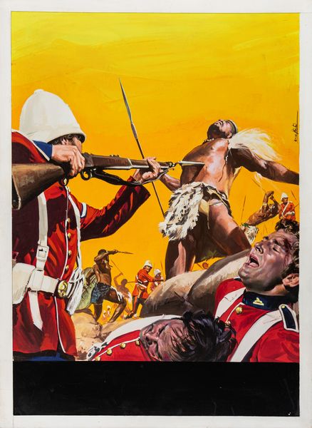 Enzo Nistri : Zulu  - Asta Bozzetti Cinematografici - Associazione Nazionale - Case d'Asta italiane