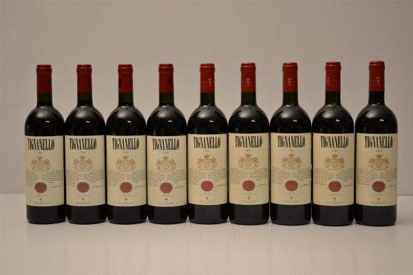 Tignanello Antinori  - Asta Una Straordinaria Selezione di Vini Pregiati da Cantine Italiane - Associazione Nazionale - Case d'Asta italiane