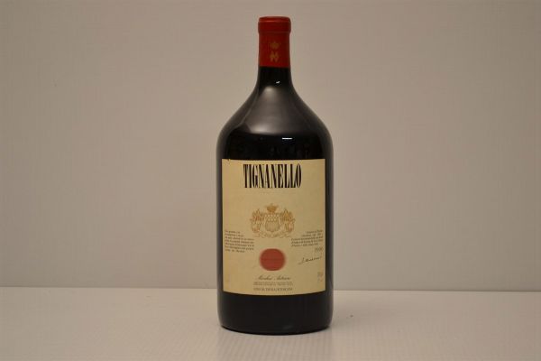 Tignanello Antinori 1990  - Asta Una Straordinaria Selezione di Vini Pregiati da Cantine Italiane - Associazione Nazionale - Case d'Asta italiane