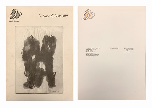Leoncillo Leonardi : Senza titolo  - Asta Arte Moderna e Contemporanea - Associazione Nazionale - Case d'Asta italiane