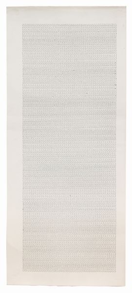 DADAMAINO : Alfabeto della mente lettera 3  - Asta Arte Moderna e Contemporanea - Associazione Nazionale - Case d'Asta italiane