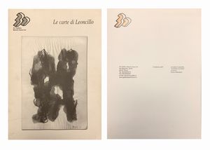Leoncillo Leonardi : Senza titolo  - Asta Arte Moderna e Contemporanea - Associazione Nazionale - Case d'Asta italiane