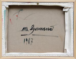 MIMMO GERMANA' : Senza titolo  - Asta Arte Moderna e Contemporanea - Associazione Nazionale - Case d'Asta italiane