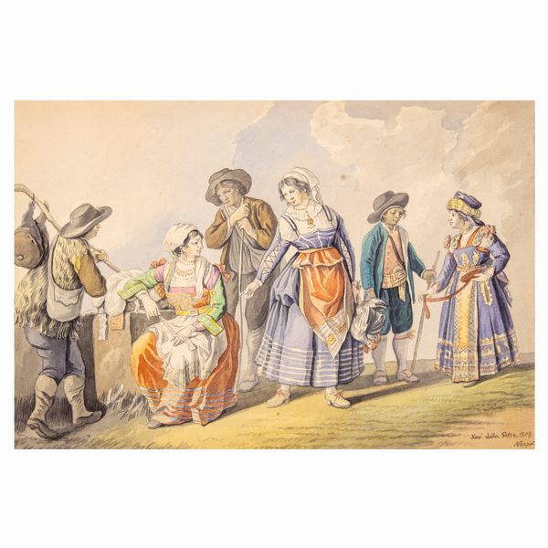 Saverio Della Gatta  - Asta Dipinti Antichi e del XIX Secolo Arredi e Sculture - Associazione Nazionale - Case d'Asta italiane