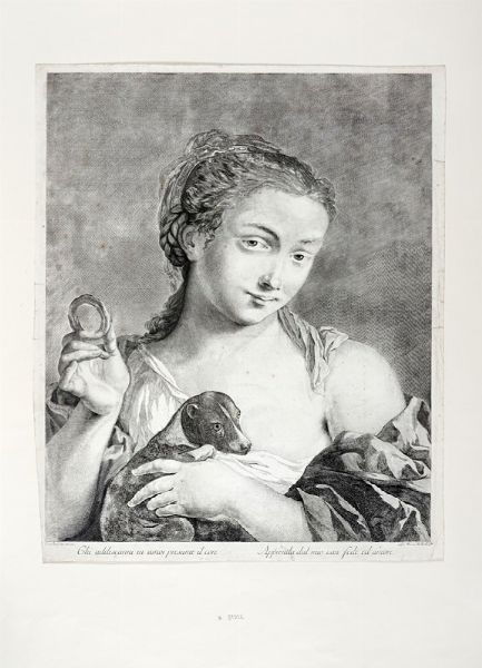 JACOPO GUARANA : La Fedeltà.  - Asta Arte Antica, Moderna e Contemporanea [parte I] - Associazione Nazionale - Case d'Asta italiane