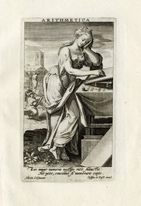 CRISPIJN VAN DE PASSE DE OUDE : Le sette arti liberali.  - Asta Arte Antica, Moderna e Contemporanea [parte I] - Associazione Nazionale - Case d'Asta italiane