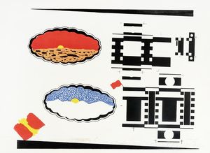 Eduardo Arroyo - Lotto composto di 2 incisioni.