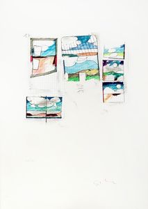 MARIO SCHIFANO - Senza titolo.