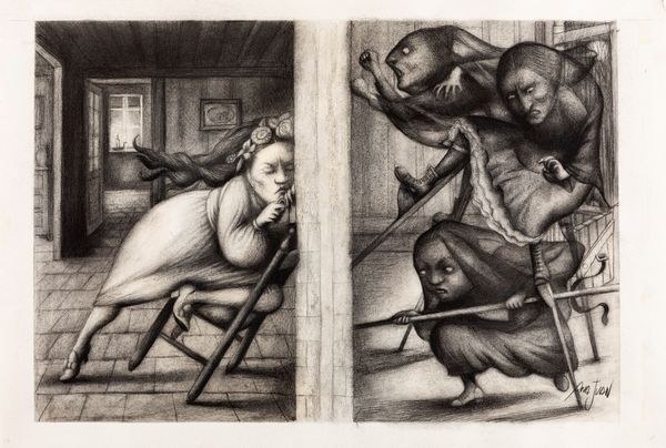 Ana Juan : Lacrimosa  - Asta Fumetti: Tavole e Illustrazioni Originali - Associazione Nazionale - Case d'Asta italiane