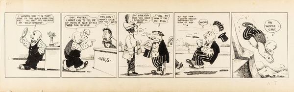 Andy Hettinger : Amos Roach  - Asta Fumetti: Tavole e Illustrazioni Originali - Associazione Nazionale - Case d'Asta italiane