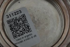 Portaghiaccio. Argenteria italiana del XX secolo, bollo dell'argentiere consunto di difficile lettura  - Asta L'Art de la Table - Associazione Nazionale - Case d'Asta italiane