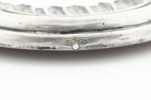 Presentoire a specchio. Argenteria italiana del XX secolo, argentiere Castaudi & Gautero, Vercelli  - Asta L'Art de la Table - Associazione Nazionale - Case d'Asta italiane