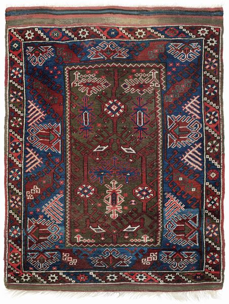 Tappeto Bergama, Anatolia occidentale fine XIX inizio XX secolo  - Asta Tappeti Antichi - Associazione Nazionale - Case d'Asta italiane