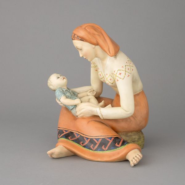 Lenci, Torino 1940 ca Maternit  - Asta Ceramiche Italiane ed Europee del '900 - Associazione Nazionale - Case d'Asta italiane