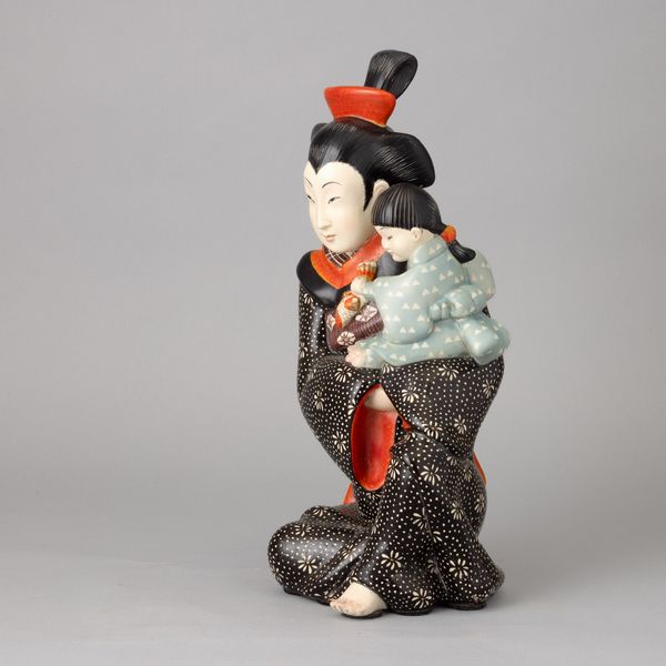 Lenci, Torino 1940 ca Maternit giapponese  - Asta Ceramiche Italiane ed Europee del '900 - Associazione Nazionale - Case d'Asta italiane