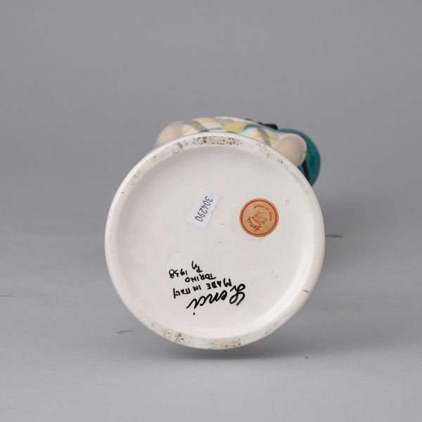 Helen König Scavini : Lenci, Torino 1938 Nella o Nasin  - Asta Ceramiche Italiane ed Europee del '900 - Associazione Nazionale - Case d'Asta italiane