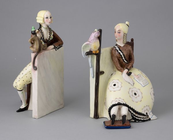 Mario Sturani : Lenci, Torino 1930 ca  - Asta Ceramiche Italiane ed Europee del '900 - Associazione Nazionale - Case d'Asta italiane