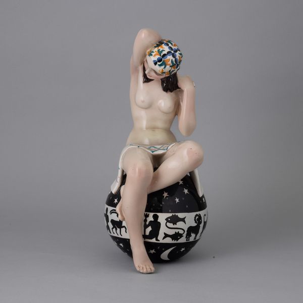 Sandro Vacchetti : Essevi, Torino 1940 ca Il mondo e il suo castigo  - Asta Ceramiche Italiane ed Europee del '900 - Associazione Nazionale - Case d'Asta italiane