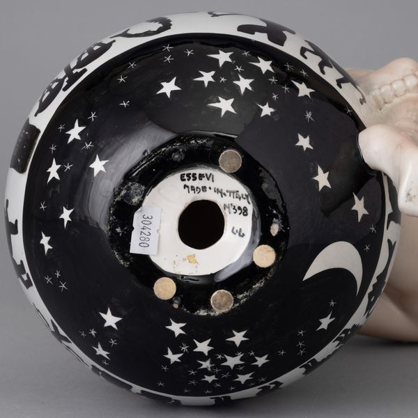 Sandro Vacchetti : Essevi, Torino 1940 ca Il mondo e il suo castigo  - Asta Ceramiche Italiane ed Europee del '900 - Associazione Nazionale - Case d'Asta italiane