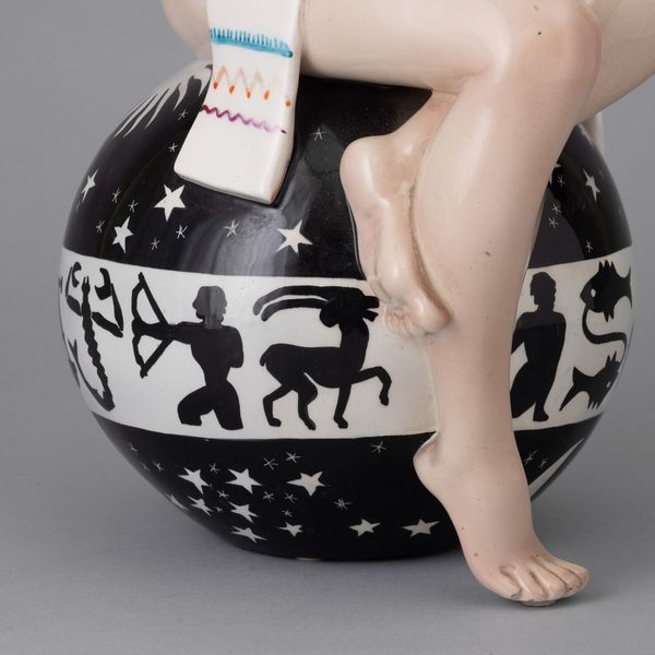 Sandro Vacchetti : Essevi, Torino 1940 ca Il mondo e il suo castigo  - Asta Ceramiche Italiane ed Europee del '900 - Associazione Nazionale - Case d'Asta italiane