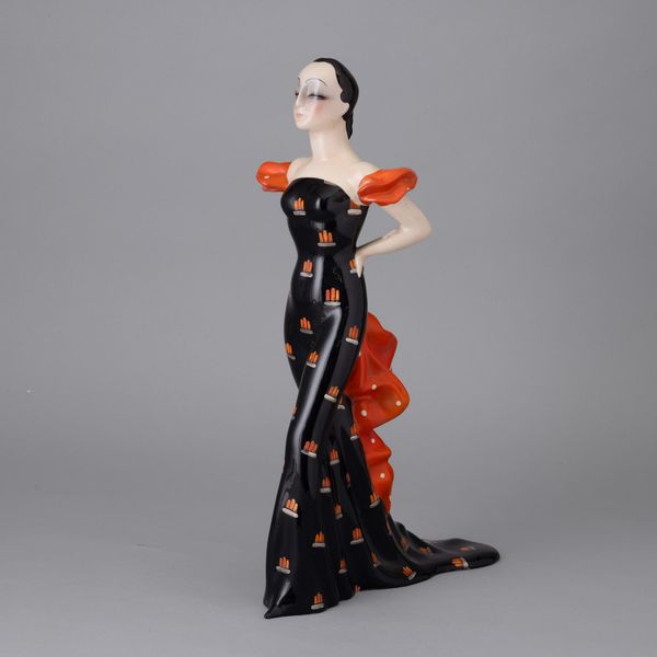 Sandro Vacchetti : Essevi, Torino 1940 ca La Sfinge moderna  - Asta Ceramiche Italiane ed Europee del '900 - Associazione Nazionale - Case d'Asta italiane