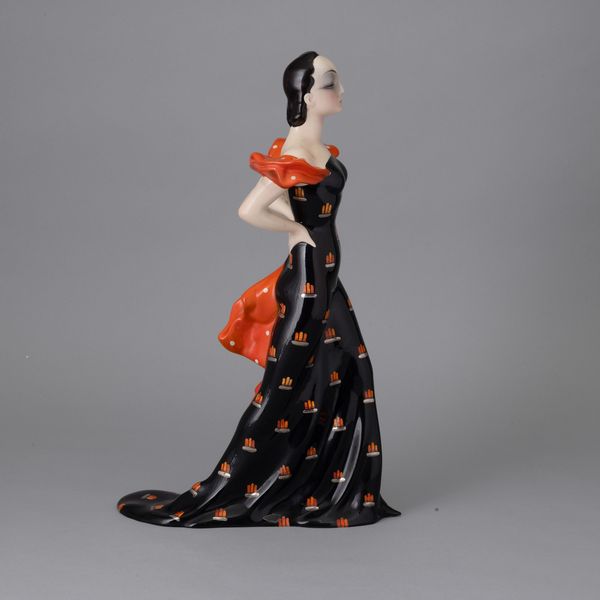 Sandro Vacchetti : Essevi, Torino 1940 ca La Sfinge moderna  - Asta Ceramiche Italiane ed Europee del '900 - Associazione Nazionale - Case d'Asta italiane