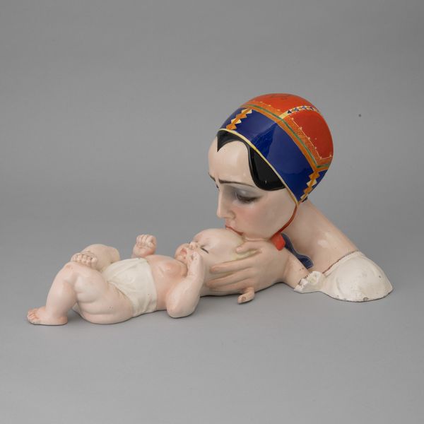 Sandro Vacchetti : Essevi, Torino 1940 ca Amore Sardo  - Asta Ceramiche Italiane ed Europee del '900 - Associazione Nazionale - Case d'Asta italiane