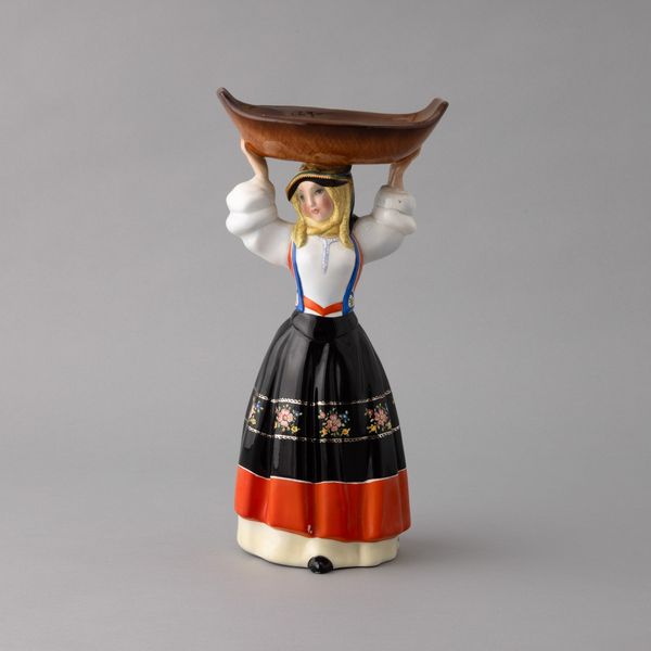 C.I.A. Manna, Torino 1950 ca Frutto Sardo  - Asta Ceramiche Italiane ed Europee del '900 - Associazione Nazionale - Case d'Asta italiane