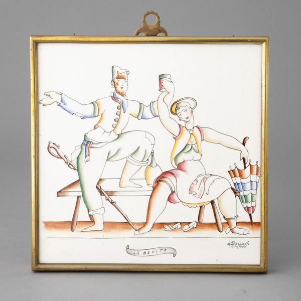 GIO PONTI : Richard Ginori,  San Cristoforo, Milano 1935 ca  - Asta Ceramiche Italiane ed Europee del '900 - Associazione Nazionale - Case d'Asta italiane