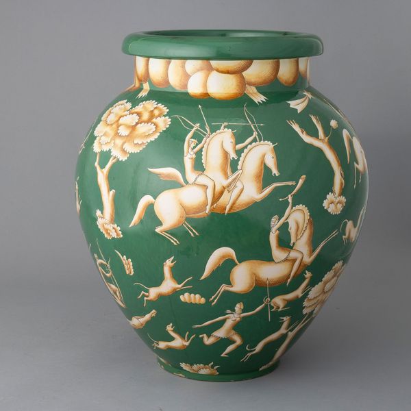 GIO PONTI : Richard Ginori, Pittoria di Doccia, Sesto Fiorentino 1928 ca  - Asta Ceramiche Italiane ed Europee del '900 - Associazione Nazionale - Case d'Asta italiane