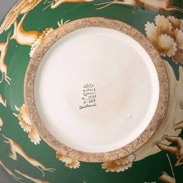 GIO PONTI : Richard Ginori, Pittoria di Doccia, Sesto Fiorentino 1928 ca  - Asta Ceramiche Italiane ed Europee del '900 - Associazione Nazionale - Case d'Asta italiane