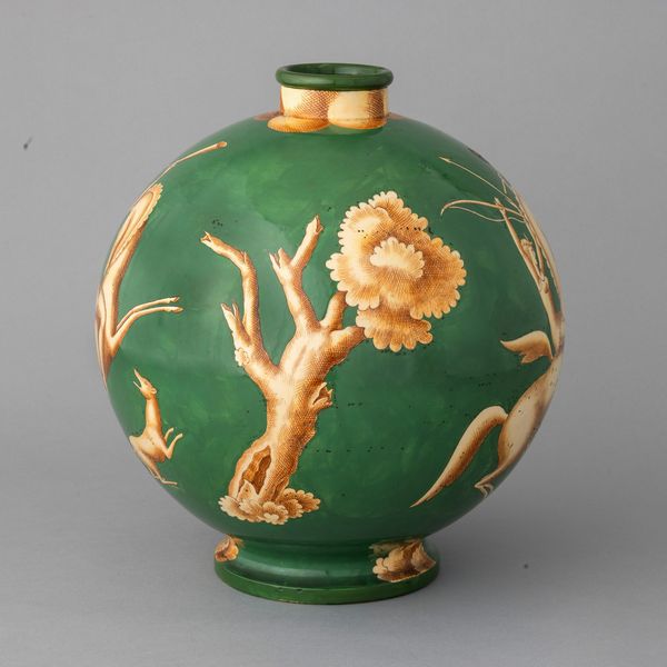 GIO PONTI : Richard Ginori, Pittoria di Doccia, Sesto Fiorentino 1928 ca Il trionfo delle amazzoni  - Asta Ceramiche Italiane ed Europee del '900 - Associazione Nazionale - Case d'Asta italiane