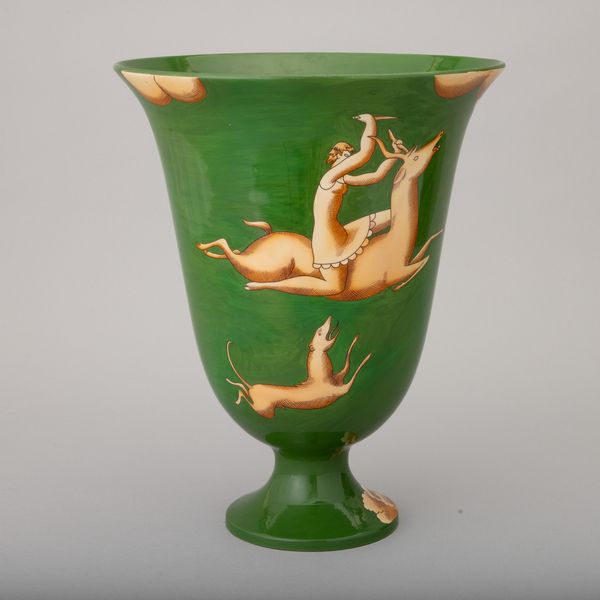 GIO PONTI : Richard Ginori, Sesto Fiorentino 1990 ca Amazzone serie La Venatoria  - Asta Ceramiche Italiane ed Europee del '900 - Associazione Nazionale - Case d'Asta italiane