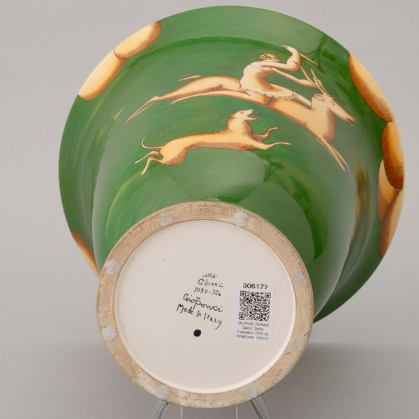 GIO PONTI : Richard Ginori, Sesto Fiorentino 1990 ca Amazzone serie La Venatoria  - Asta Ceramiche Italiane ed Europee del '900 - Associazione Nazionale - Case d'Asta italiane